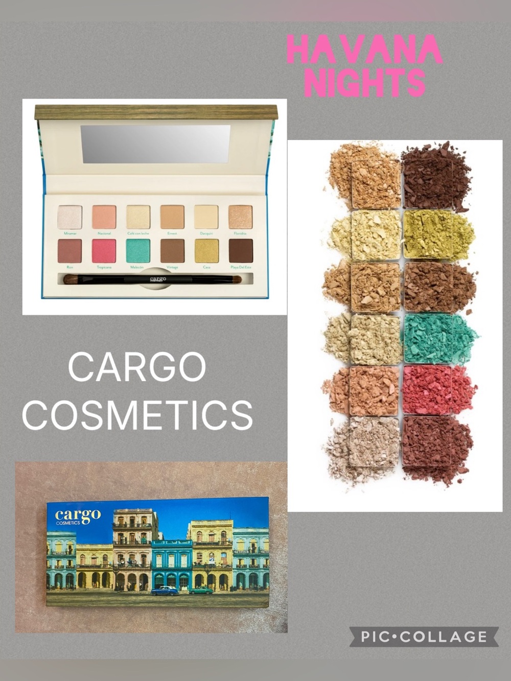 Cargo Cosmetics Havana Nights Eyeshadow Palette